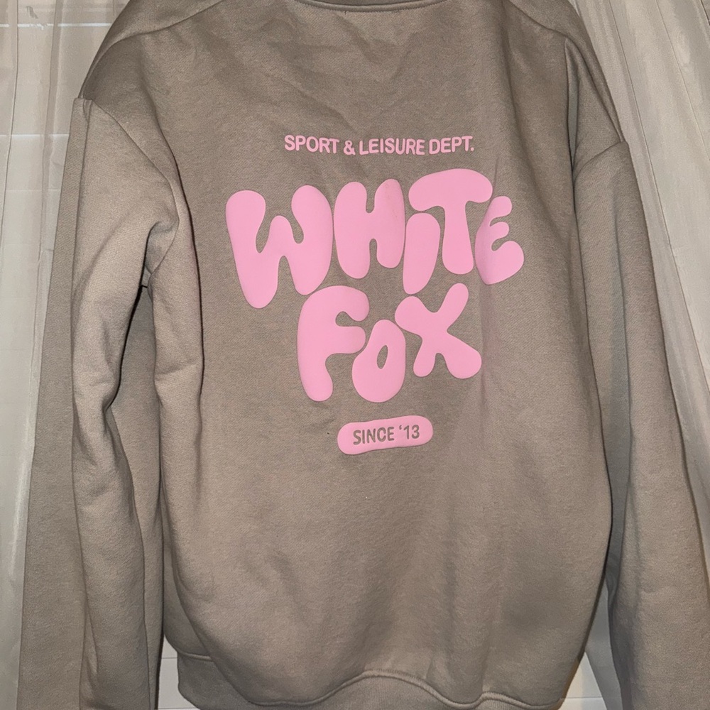 White Fox 1/4 zip